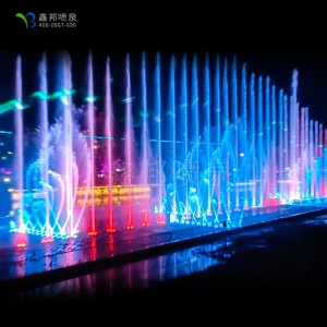 水池音樂噴泉水秀