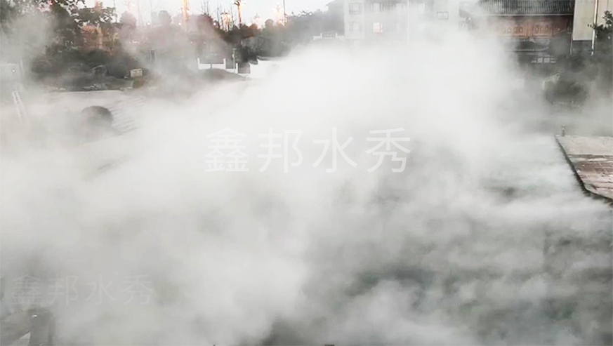 人工噴霧的創(chuàng)意應(yīng)用，打造虛無縹緲的詩意空間