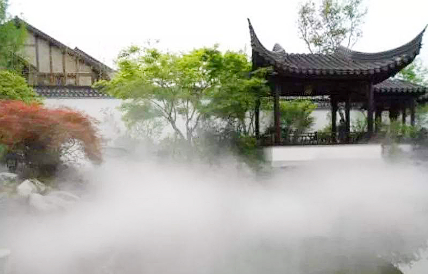 人造冷霧造景為何倍受青睞，冷霧的這幾個隱藏技能你知道嗎？